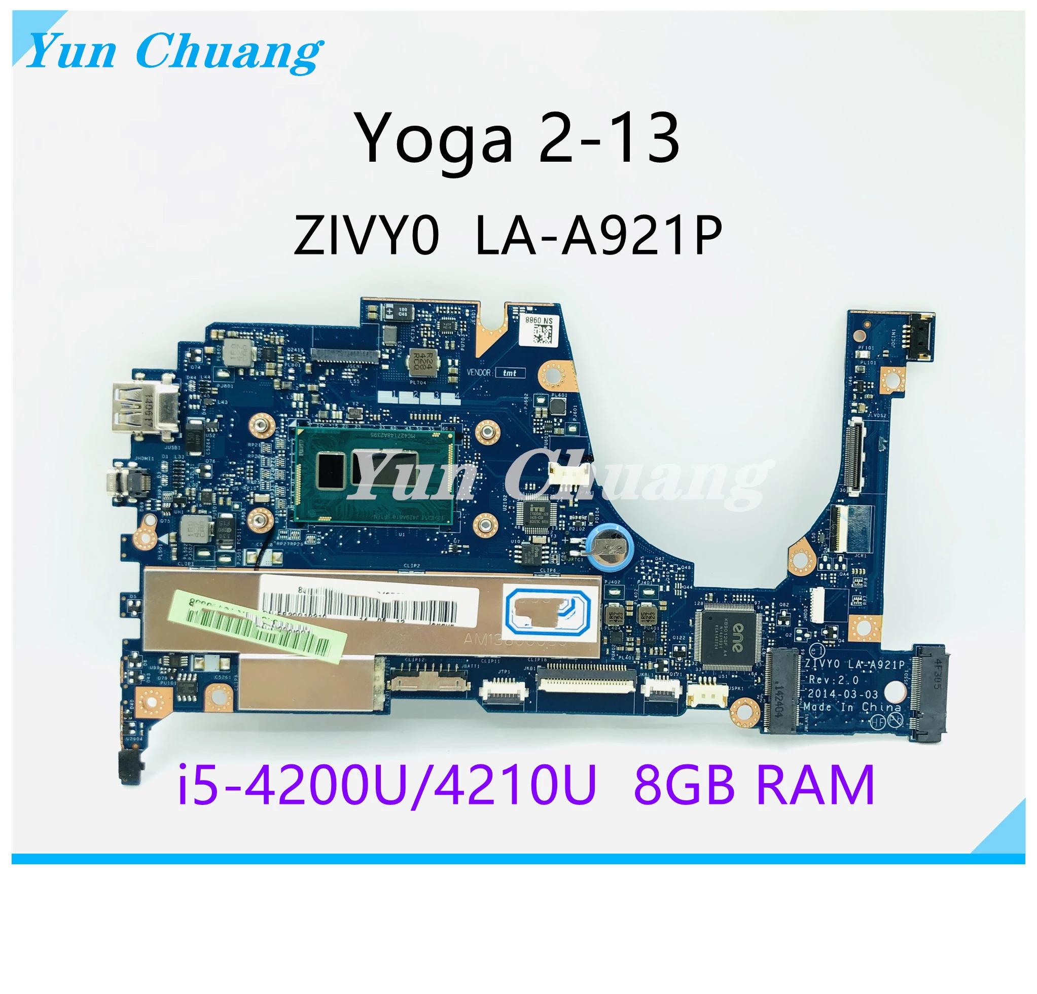 ZIVY0 LA-A921P  䰡 2 13 Ʈ   i5-4210U/4200U CPU 8GB-RAM 5B20G19207 5B20G55972 100%  ׽Ʈ